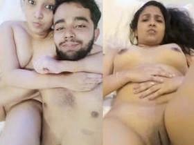 Hot Indian couple gets caught having sex in a hotel room