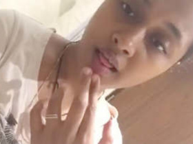 A Bengali woman reveals her breasts and vagina in a video