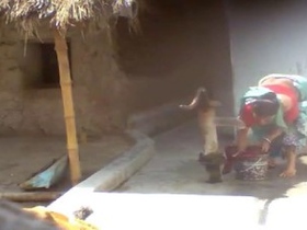 Tamilnadu aunty Willlake takes a bath and gets fucked hard