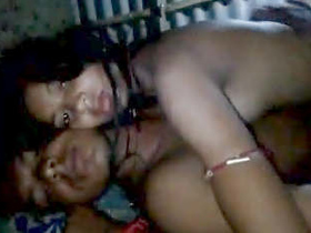 Couple shares intimate moment in the nude