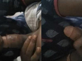 Indian bhabi gives a mind-blowing blowjob to her younger sister's husband