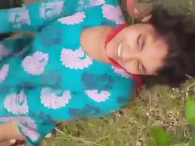Bengali group sex in the open air - Dehati sex video
