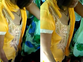 Bus ride solo babe flaunts her curves