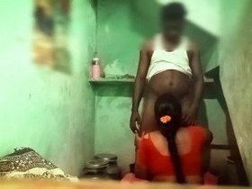 Cheating wife gets caught by auntie in the bathroom