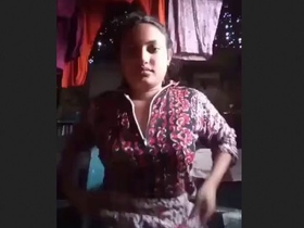 Bangla village girl loves making video with boyfriend