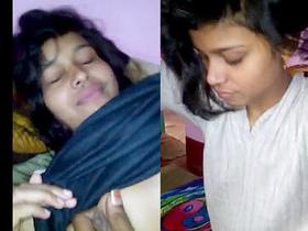 Desi girl flaunts her body to her boyfriend in a steamy video