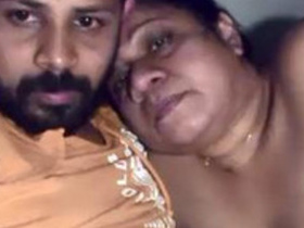 A mature couple in love: A charming encounter