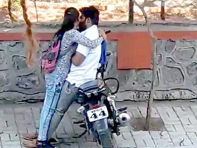 Desi couple's steamy outdoor romance in video tagged 