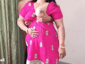 Indian stepmother aroused by her lover's sexual skills