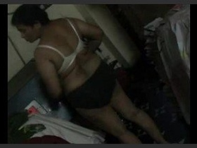 Indian men film their wife having sex with two men