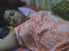 Boudi's husband secretly films her nude footage