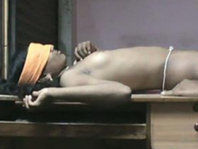 Young woman from Andhra region performs oral sex on office desk