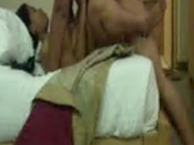 Indian pair lets loose in their hotel accommodation