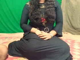 Desi Bhabi from the village gets naughty on camera