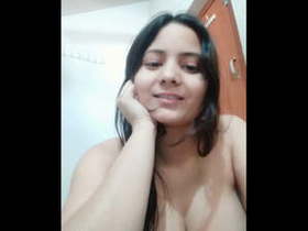 Indian beauty reveals her sensual side in nude video