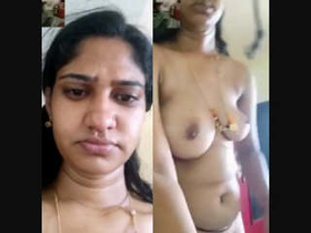 Desi bhabhi's big boobs exposed in secret video