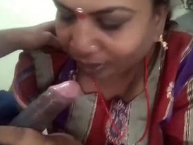 Mom from a small town enjoys sucking my big cock