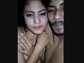 Beautiful Bengali girl enjoys intimate time with her lover