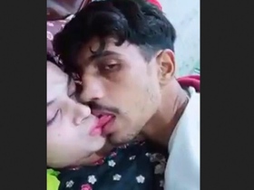 Sensual smooching and romance in the village