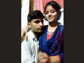 Desi lover's MMS: A super cute couple's romantic encounter and steamy sex part 2