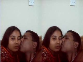 Desi girl fucking with her boyfriend in a village