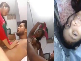 Bangladeshi teen with blonde hair enjoys hardcore sex with loud moans