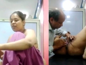 Desi aunt and horny doctor in steamy village video