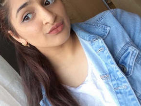Indian beauty reveals all for her boyfriend in latest video