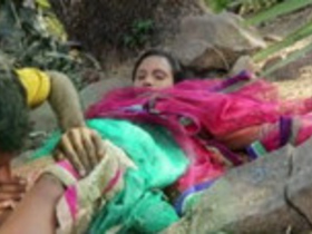 A young woman from a village in India gives oral sex and engages in intercourse