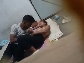 Indian couple indulges in steamy sex in spy video