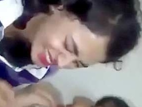 Two Indian women explore their lesbian desires in a steamy video