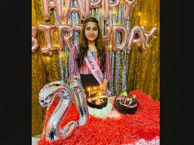 Part 1 of Tamil girl's video showcasing her sexual skills