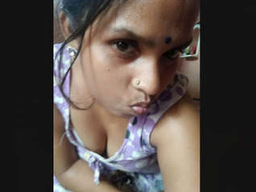 Lover from Guwahati fondles and sucks breasts