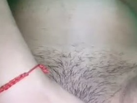 College girl masturbates with big boobs and nipples in selfie video