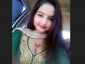 Pretty and adorable girl in private video