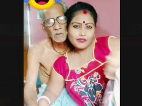 Desi bhabhi's hilarious TikTok with an old man
