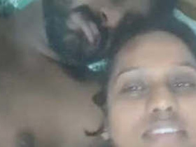 Indian wife gives oral and gets fucked hard