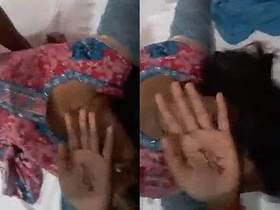 Desi college girl gets banged by seniors in final exam
