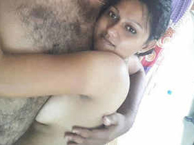 Indian college girl takes a naughty selfie of her pussy and boobs
