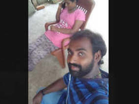Lover of South Indian girl licks her pussy