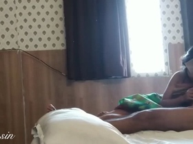 Naughty Indian girl gets fucked in a hotel room in Delhi