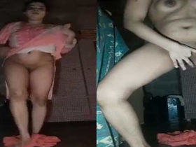 Bangla village girl masturbates in nude video
