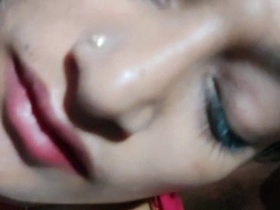 A stunning bhabhi and her husband in a steamy video