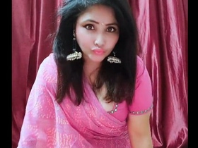 Attractive wife with large breasts from Indian descent