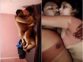 Desi couple's secret rendezvous and steamy sex in hotel room
