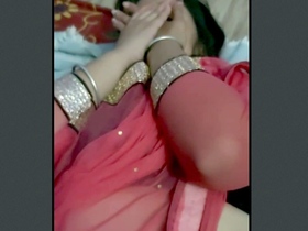 Shy Bhabi from a Desi village gets naughty on camera