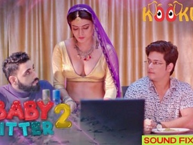 Complete Hindi web series of a baby sitter getting paid for sex