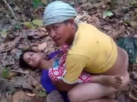 Wild and naughty: Assamese village girl gets fucked in the jungle