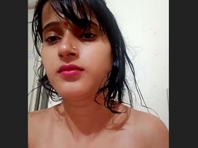 A stunning Indian woman bares it all in a nude video