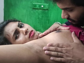 Vaish's intimate video of nipple play for pay